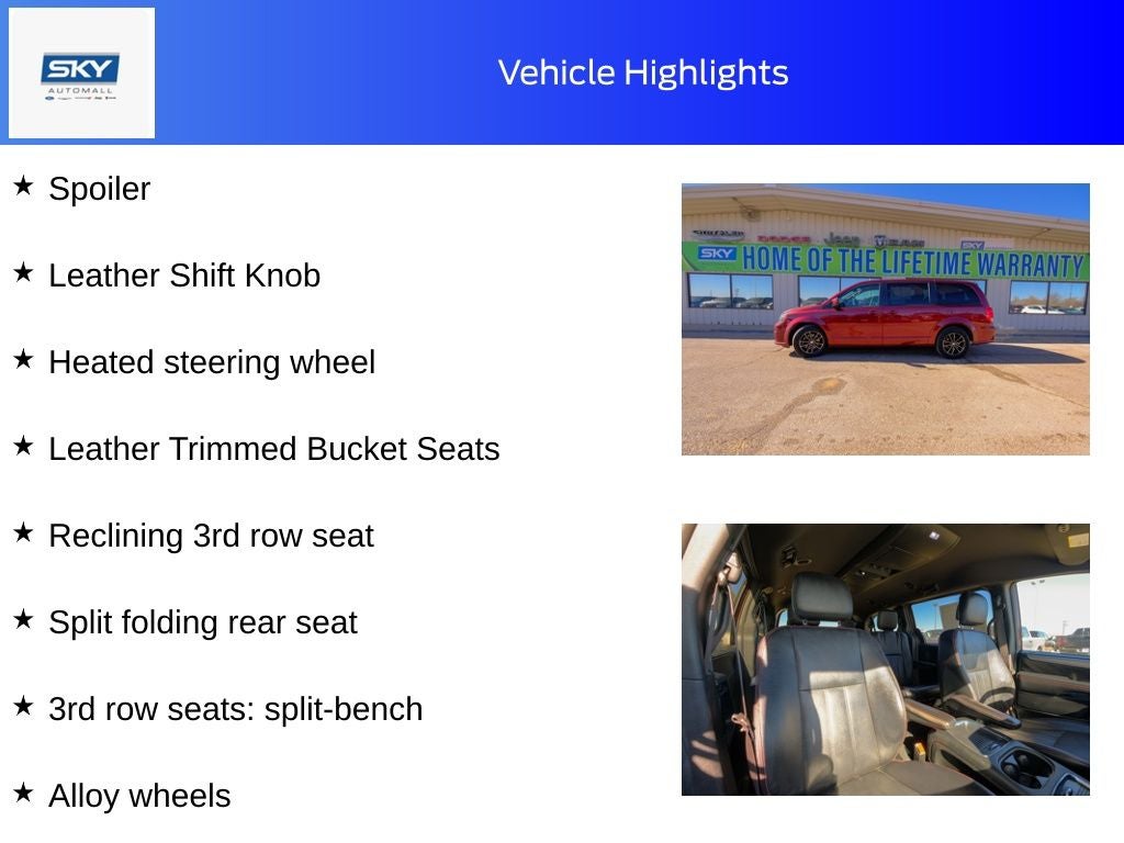 2019 Dodge Grand Caravan GT