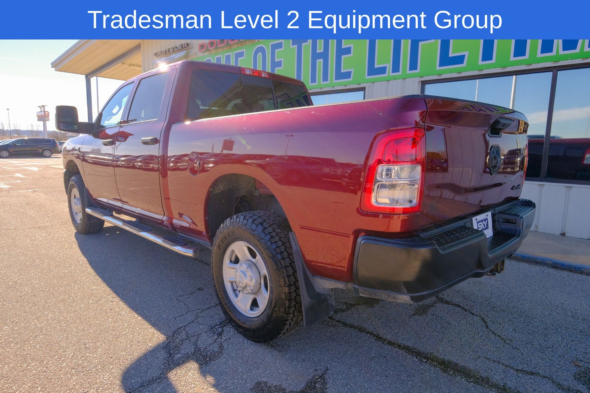 2024 RAM 3500 Tradesman Crew Cab 4x4 6'4' Box