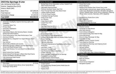 2023 Kia Sportage X-Line