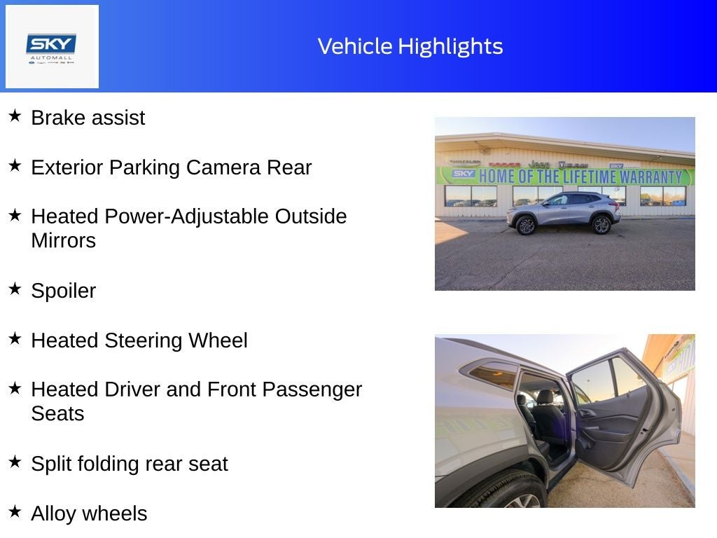 2025 Chevrolet Trax FWD LT