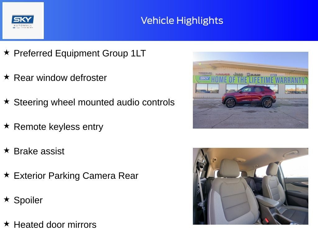 2025 Chevrolet Trailblazer AWD LT