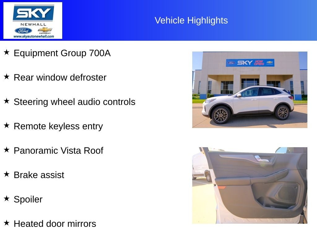 2025 Ford Escape Plug-In Hybrid Base