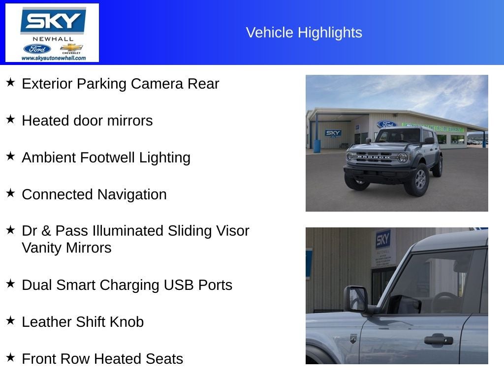 2025 Ford Bronco Big Bend