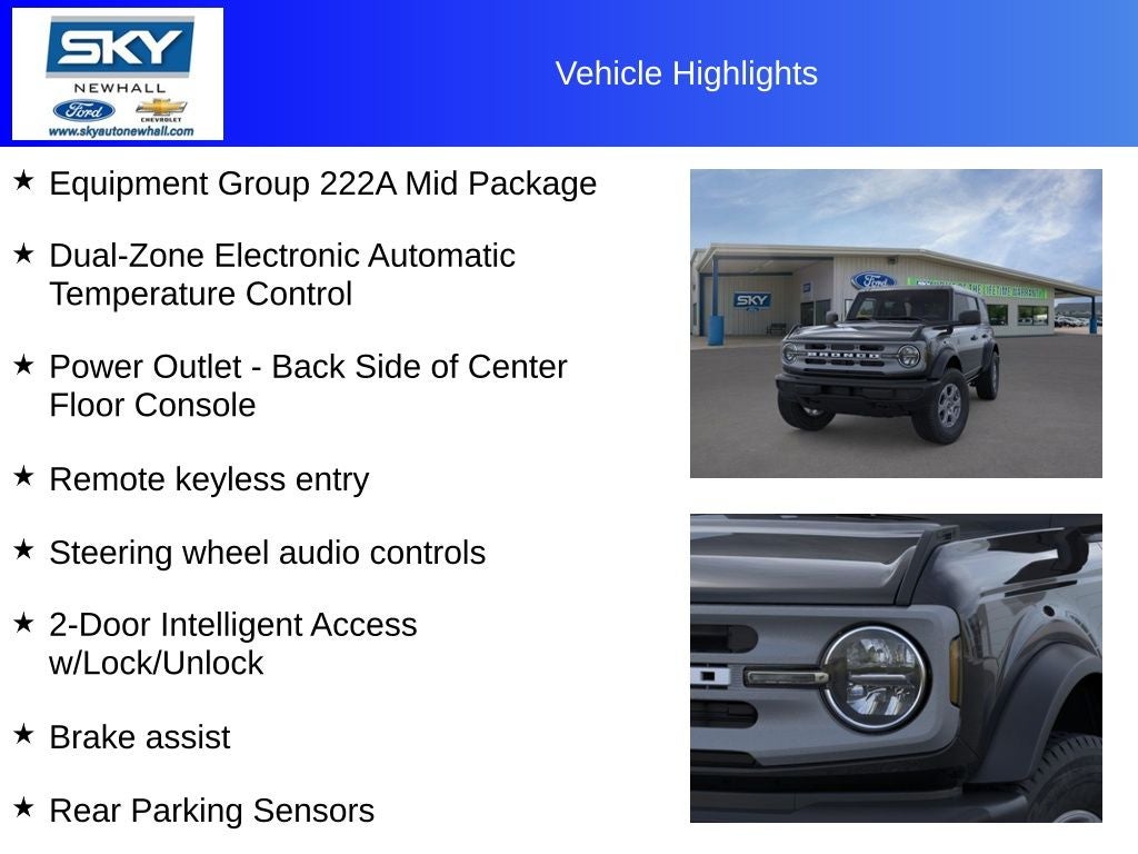 2025 Ford Bronco Big Bend