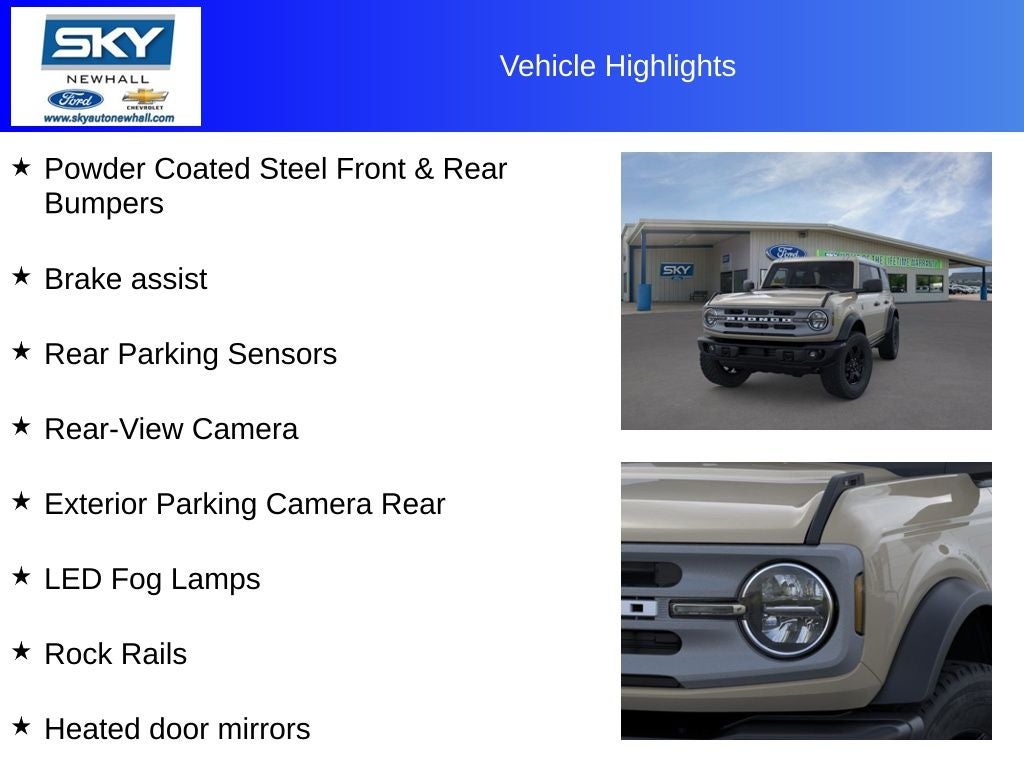 2025 Ford Bronco Big Bend