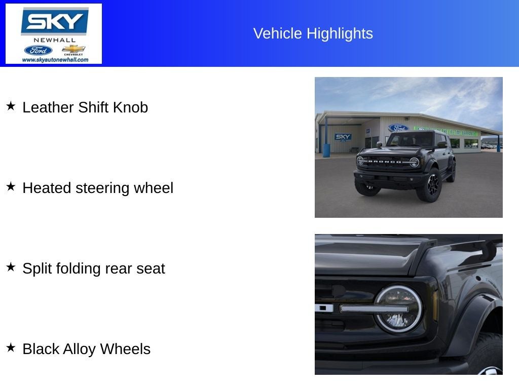 2025 Ford Bronco Outer Banks