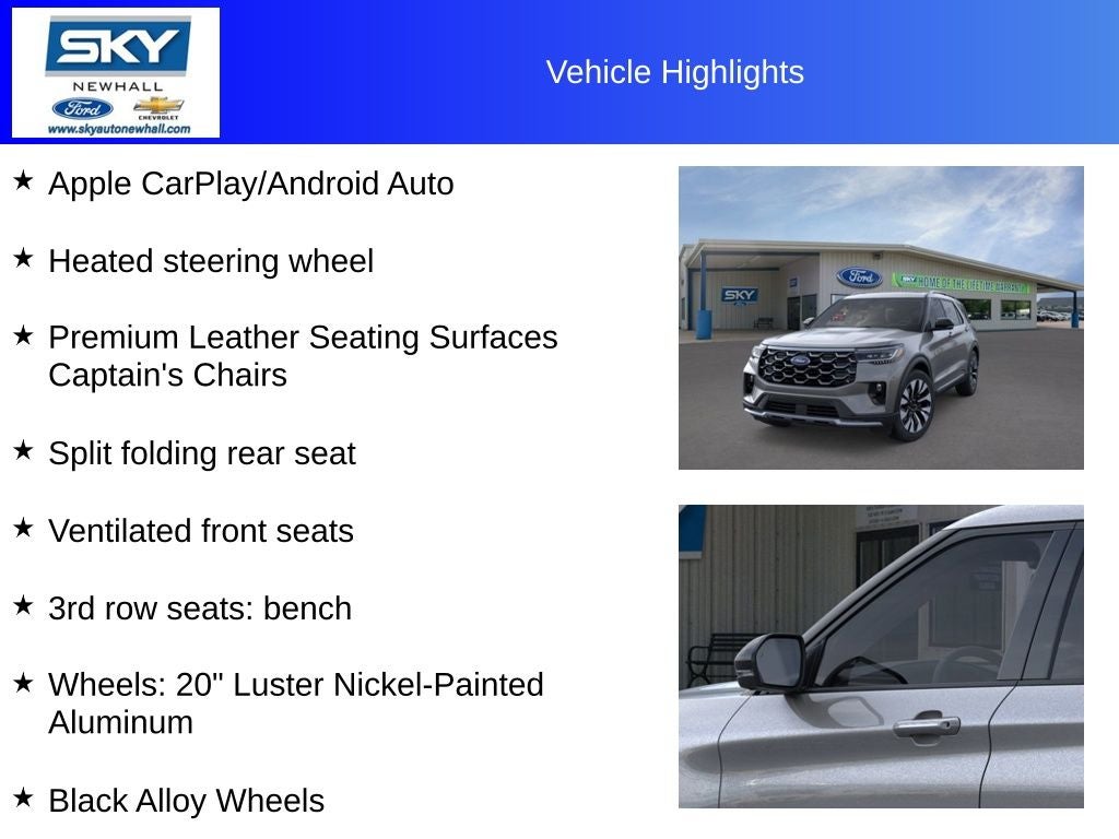 2026 Ford Explorer Platinum