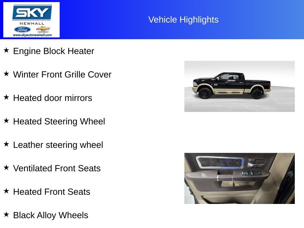 2012 RAM 2500 Laramie Longhorn