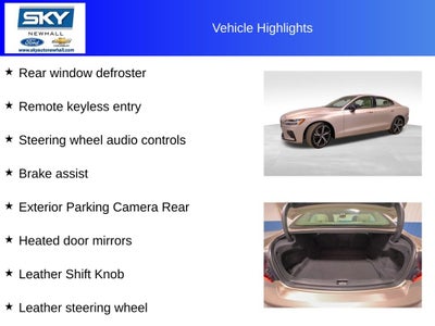 2024 Volvo S60 B5 Plus Dark Theme