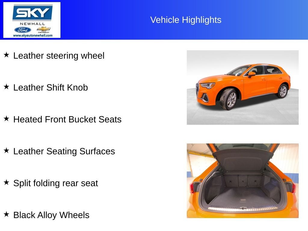 2025 Audi Q3 Premium S Line quattro