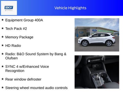 2025 Ford Escape Hybrid ST-Line Select