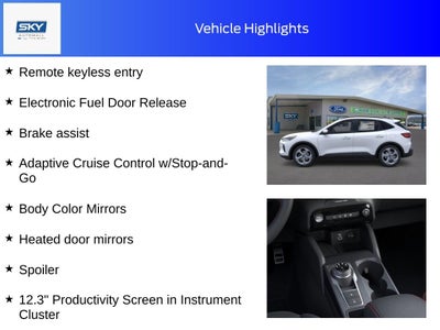 2025 Ford Escape Hybrid ST-Line Select
