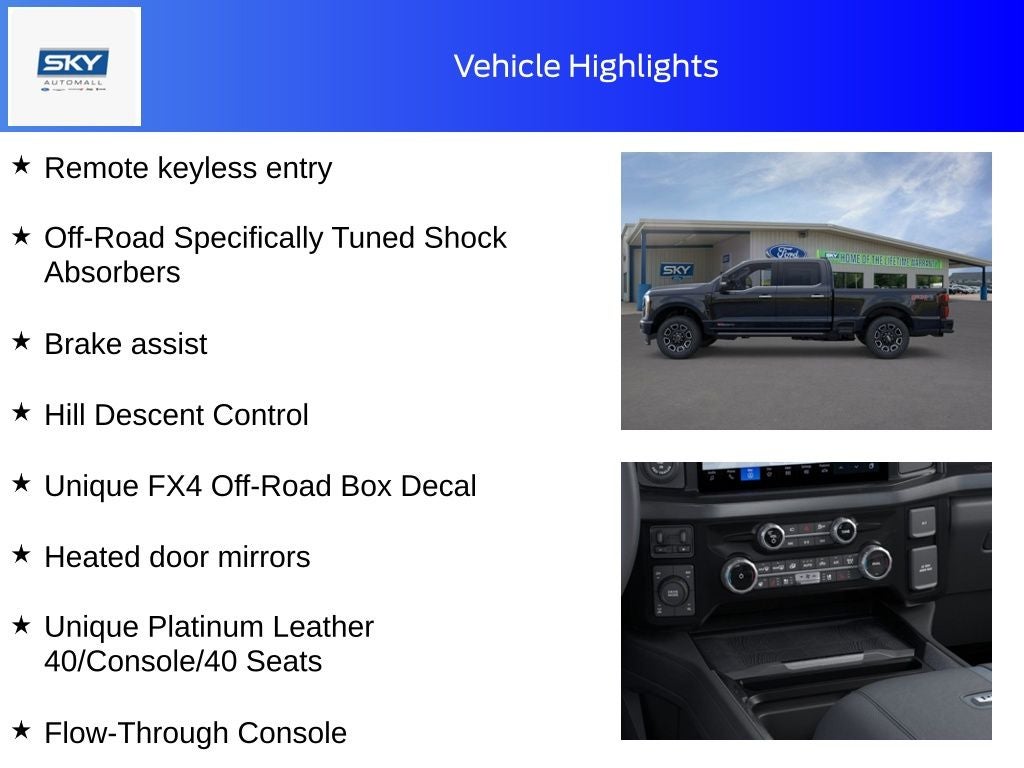 2026 Ford F-250SD Platinum