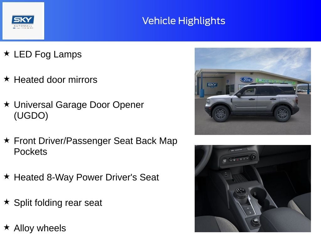 2025 Ford Bronco Sport Big Bend