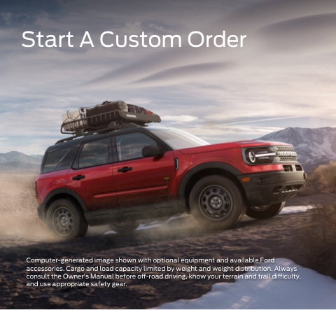 Start a custom order | Sky Ford of Newhall in Newhall IA