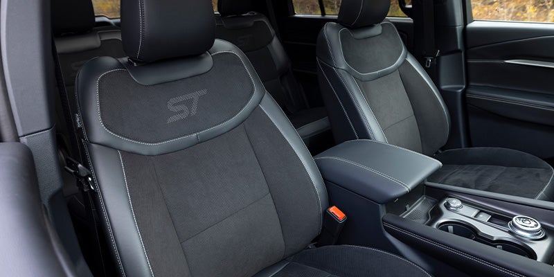 Seats of Ford Explorer are displayed.