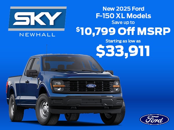 New 2025 Ford F-150 XL Models